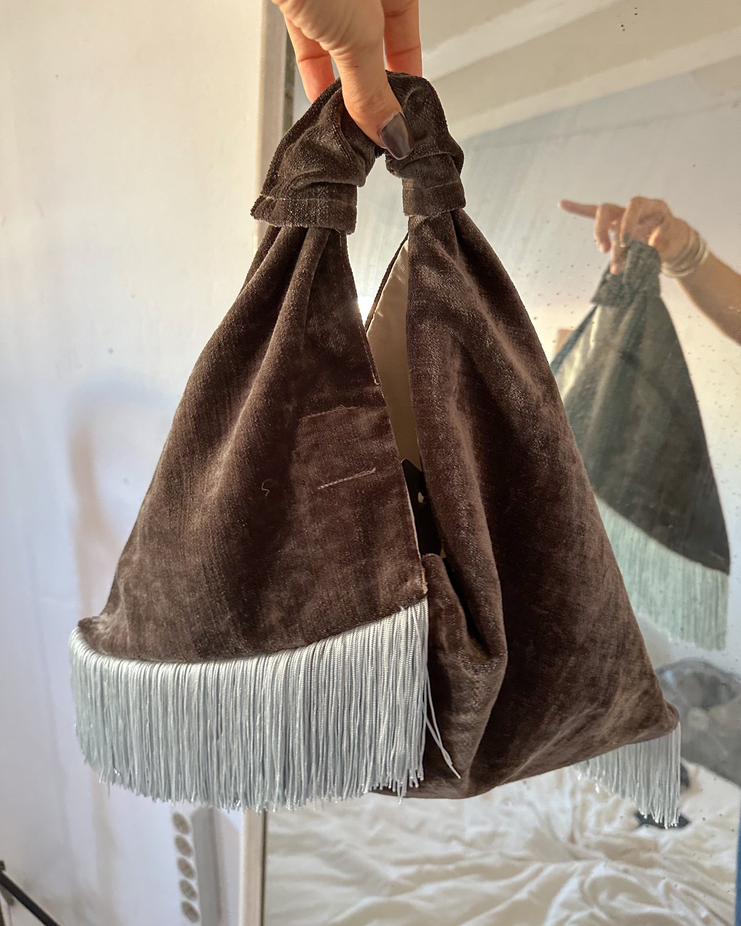 Bolsa de origami.
