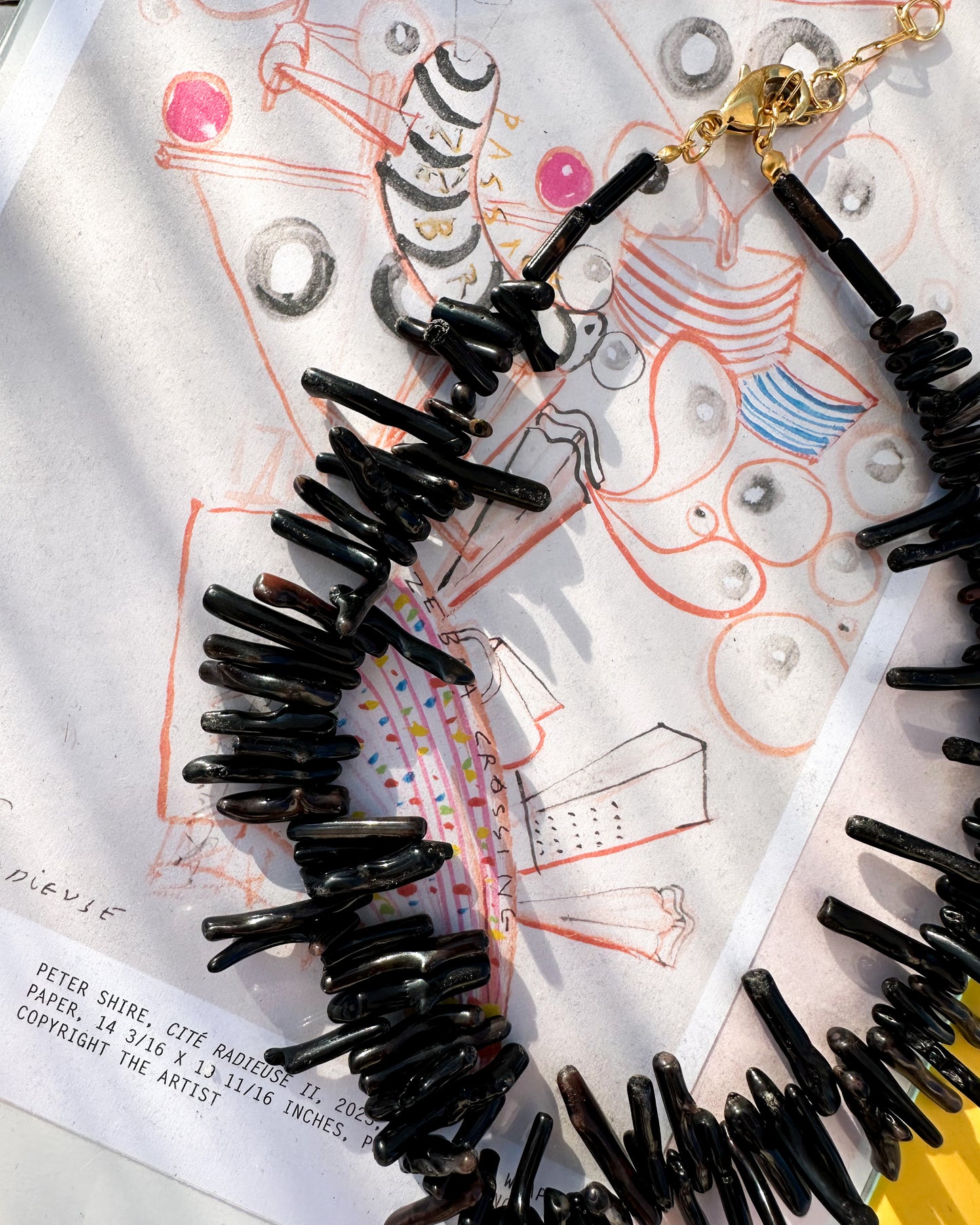 Shadow Spike necklace.