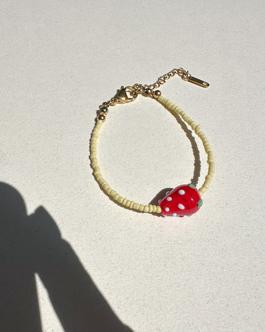 Strawberry Charm Bracelet
