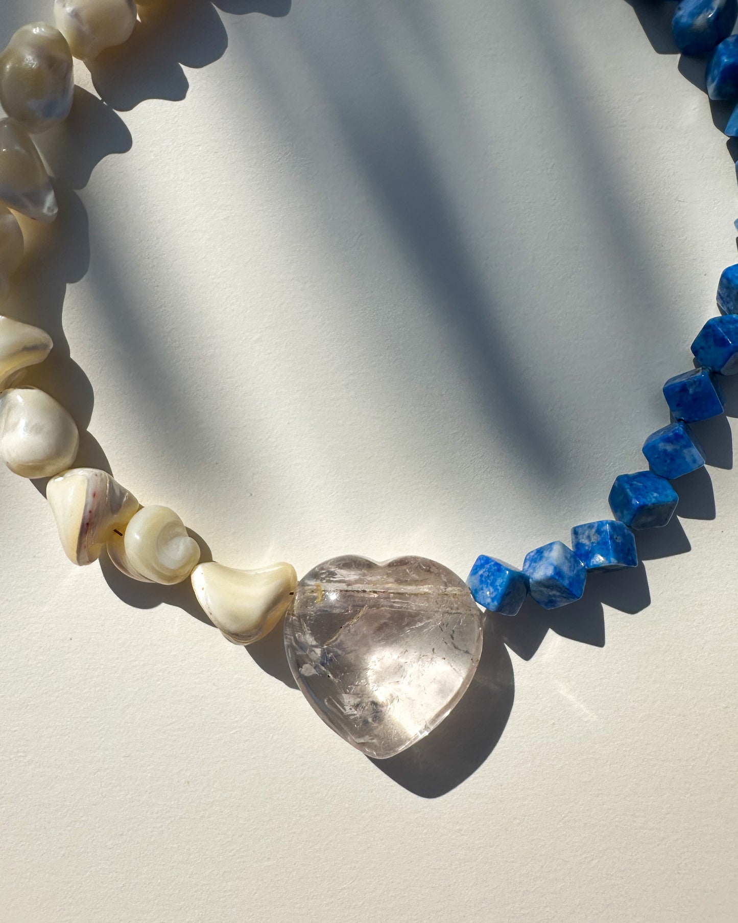 Moon and Sea necklace.