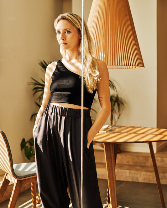 Tencel Relaxed Trousers