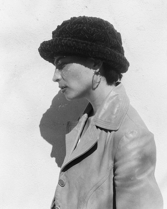 Twisted silver 925 hoops.