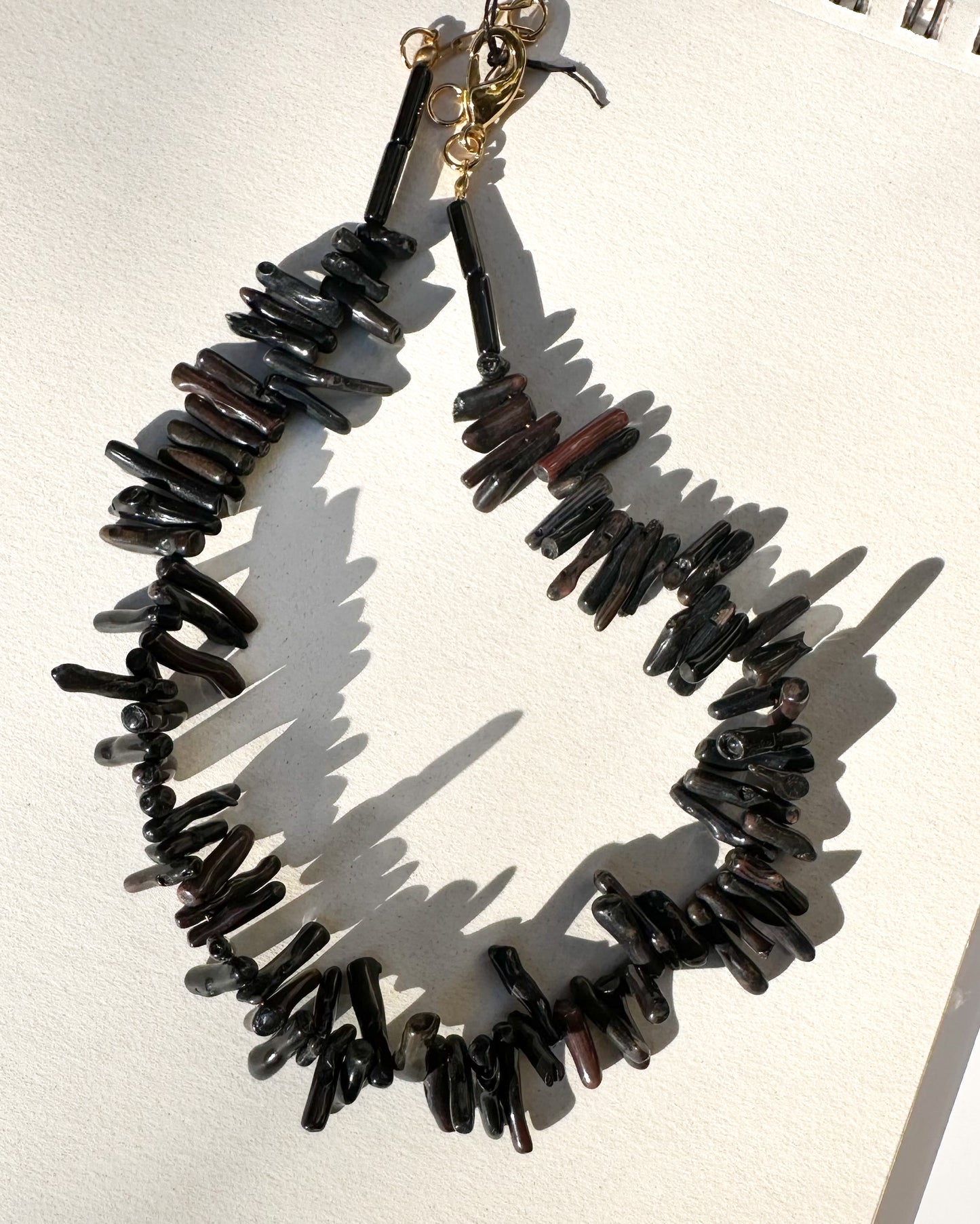 Shadow Spike necklace.