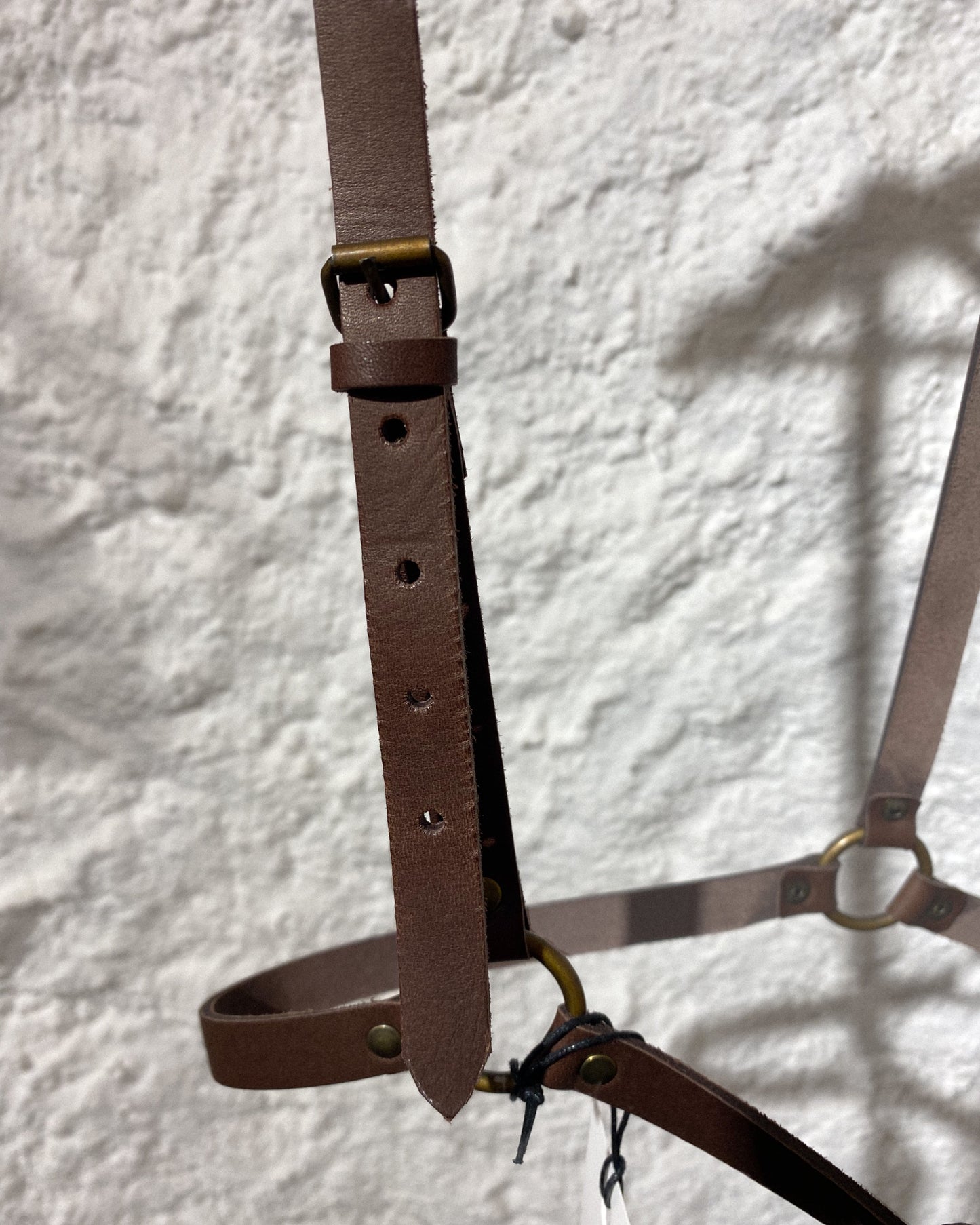 Handcrafted leather harness